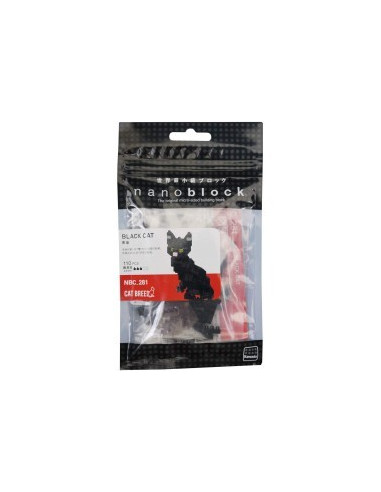 Nanoblock black cat
