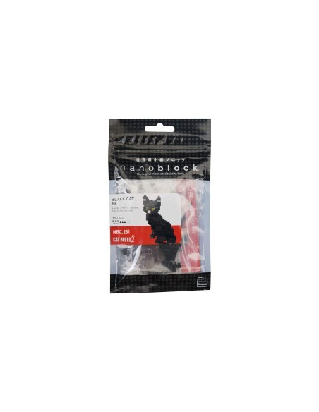 Nanoblock black cat