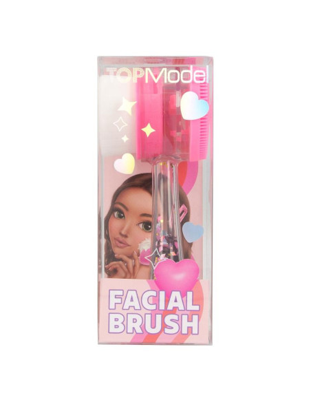 Topmodel brosse visage en forme de coeur beauty and me
