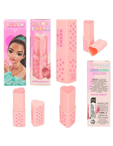 Topmodel blush stick coeur beauty and me