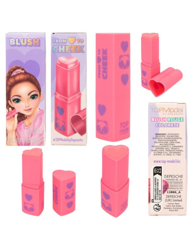 Topmodel blush stick coeur beauty and me