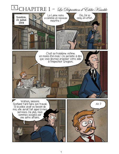 Sherlock Holmes – Ténèbres sur Londres - tome 8