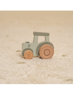 Tracteur en bois fsc - little farm 2
