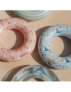 Bouée ronde - Ocean Dreams Pink - Little dutch 2