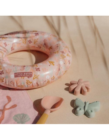 Bouée ronde - Ocean Dreams Pink - Little dutch