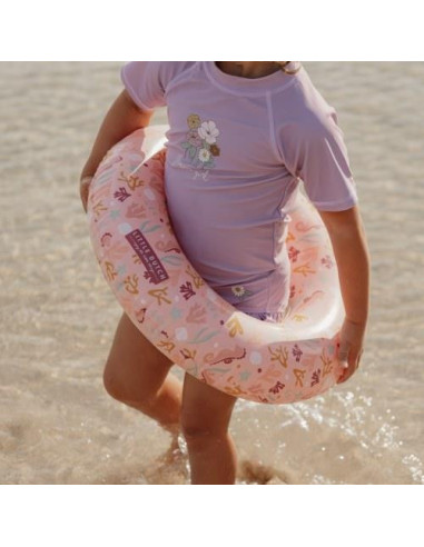 Bouée ronde - Ocean Dreams Pink - Little dutch