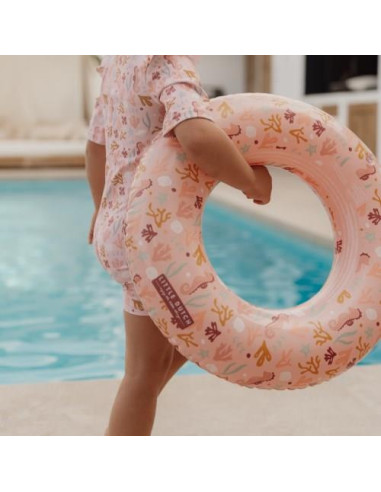 Bouée ronde - Ocean Dreams Pink - Little dutch