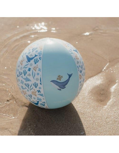 Ballon de plage - Ocean Dreams Blue - Little dutch