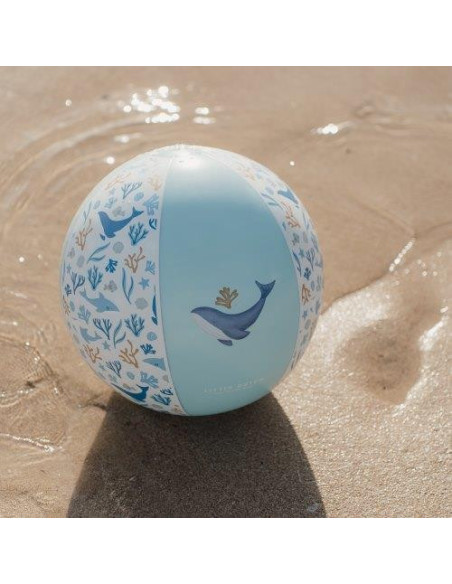Ballon de plage - Ocean Dreams Blue - Little dutch