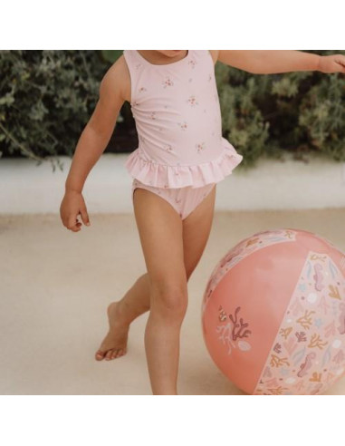 Ballon de plage - Ocean Dreams Pink - Little dutch