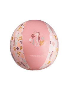 Ballon de plage - Ocean Dreams Pink - Little dutch