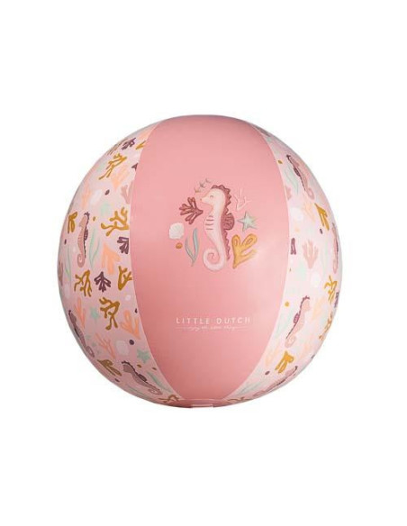 Ballon de plage - Ocean Dreams Pink - Little dutch