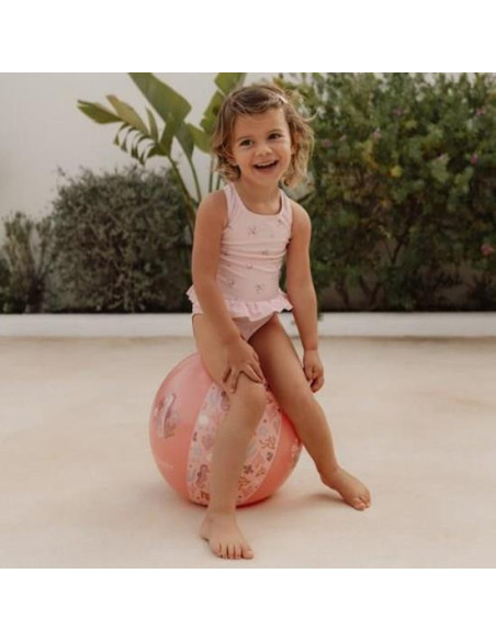 Ballon de plage - Ocean Dreams Pink - Little dutch