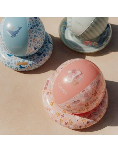 Ballon de plage - Ocean Dreams Pink - Little dutch
