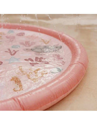 Tapis d'eau - Ocean Dreams Pink - 150 cm - Little dutch
