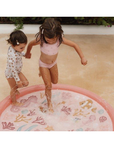 Tapis d'eau - Ocean Dreams Pink - 150 cm - Little dutch