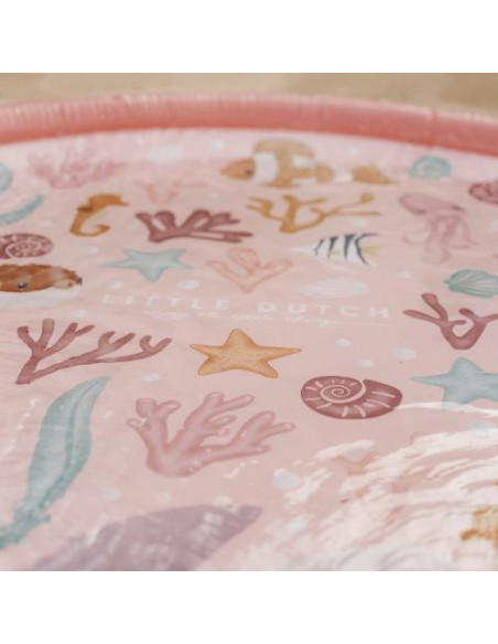 Tapis d'eau - Ocean Dreams Pink - 150 cm - Little dutch