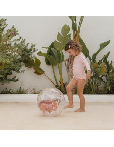 Ballon de plage 3D - Ocean Dreams Pink - Little dutch