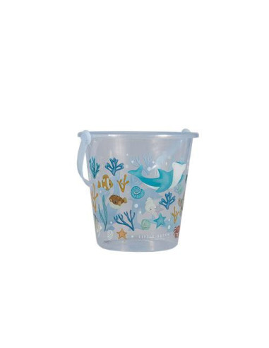 Seau de plage - Ocean Dreams Blue - Little dutch
