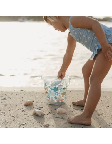 Seau de plage - Ocean Dreams Blue - Little dutch