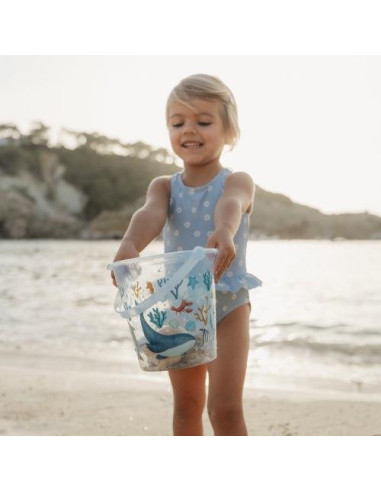 Seau de plage - Ocean Dreams Blue - Little dutch
