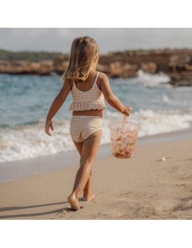 Seau de plage - Ocean Dreams Pink - Little dutch