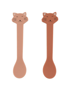 Cuillère silicone 2-pack - Mrs. Cat - Trixie