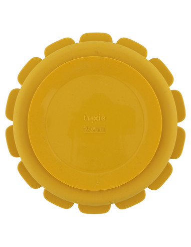 Assiette avec ventouse en silicone et compartiments - Mr. Lion - Trixie