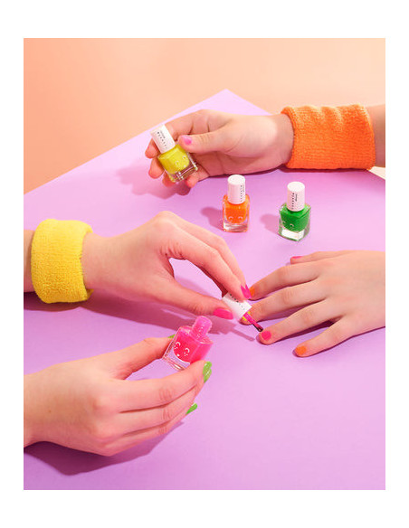 Inuwet vernis a ongles kids neon orange - parfum mangue
