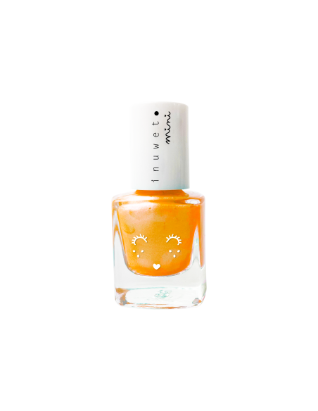 Inuwet vernis a ongles kids neon orange - parfum mangue