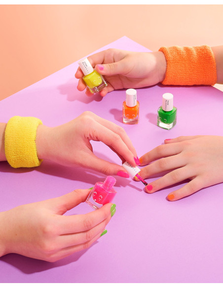 Inuwet vernis a ongles kids neon vert - parfum pasteque