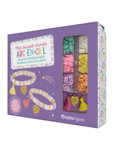 Mon superbe bijou - mes bracelets d'amitié arc-en-ciel