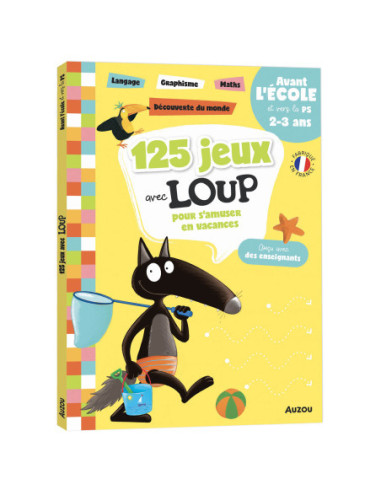 125 jeux avec loup avant l'école et vers la ps