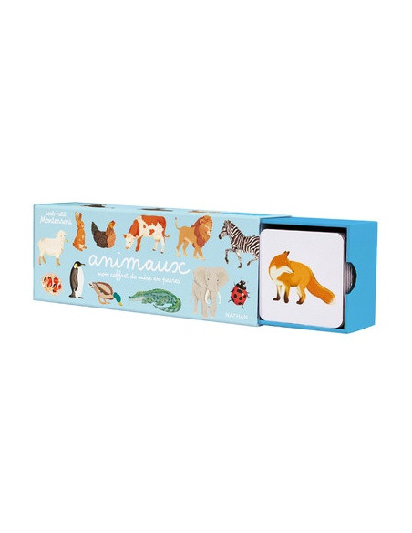 Tout-petit Montessori - Animaux - mon coffret de mise en paires 