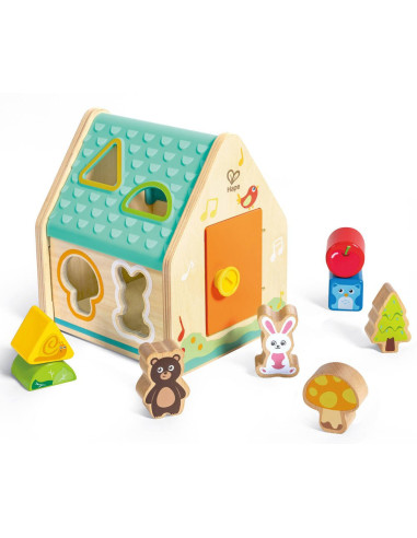 Maison trieuse de formes – les amis de la forêt - Hape