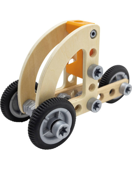 Ensemble de voitures a construire build 'n' drive car set - hape