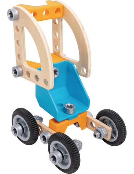 Ensemble de voitures a construire build 'n' drive car set - hape