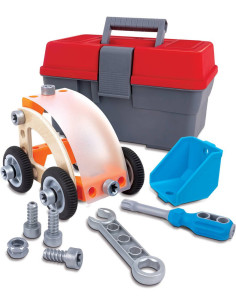 Ensemble de voitures a construire build 'n' drive car set - hape 2