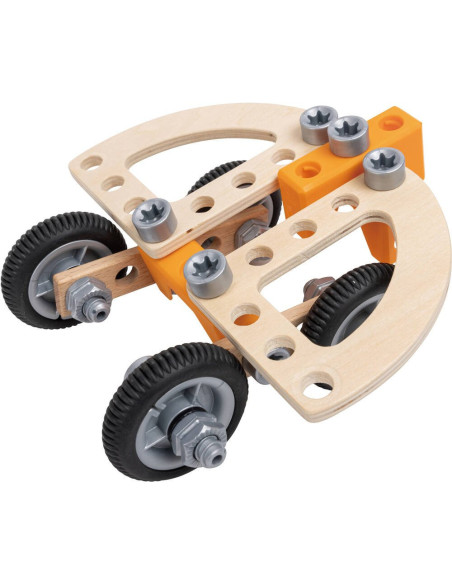 Ensemble de voitures a construire build 'n' drive car set - hape