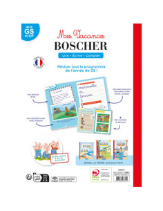 Mes vacances boscher - de la gs au cp - cahier de vacances 2024 2