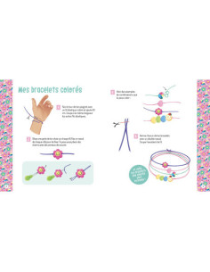 Ma boîte à bijoux - mes pétillants bracelets pop et fluos 2