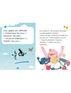 Mes lectures du cp avec loup - les jeux sportifs de la forêt 2