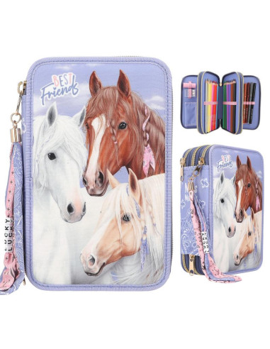 Miss melody trousse 3 compartiments bandana