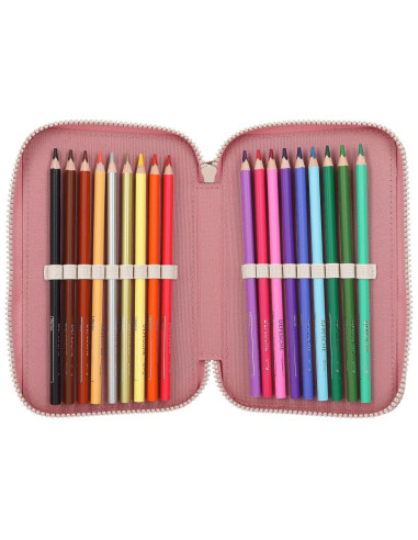 Miss melody trousse 3 compartiments flowers