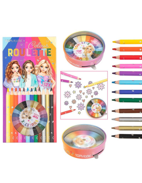 Topmodel colour roulette
