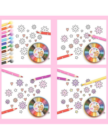 Topmodel colour roulette