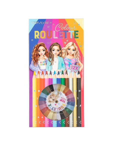 Topmodel colour roulette