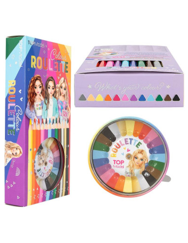 Topmodel colour roulette
