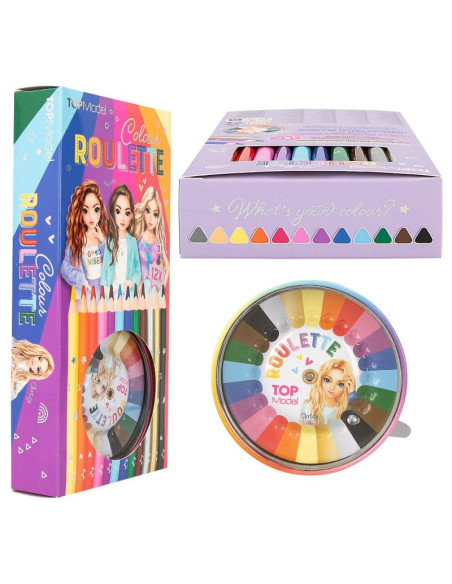 Topmodel colour roulette