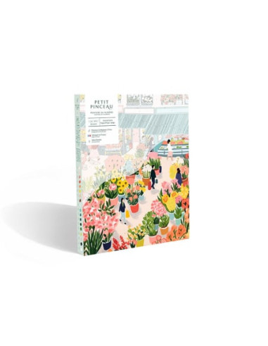Coffret peinture au numéro - Flower Market par Zaze Art - La petite épicerie